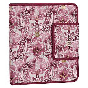 HARRY POTTER&#8482; Gear-Up Magical Damask Homework Holder, Burgundy