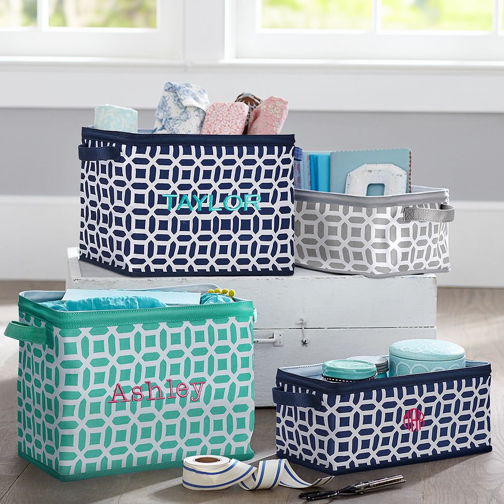 Store-It Canvas Bin Collection, Peyton