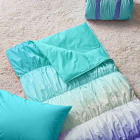 Sunset Ombre Sleeping Bag &amp; Pillowcase, Cool