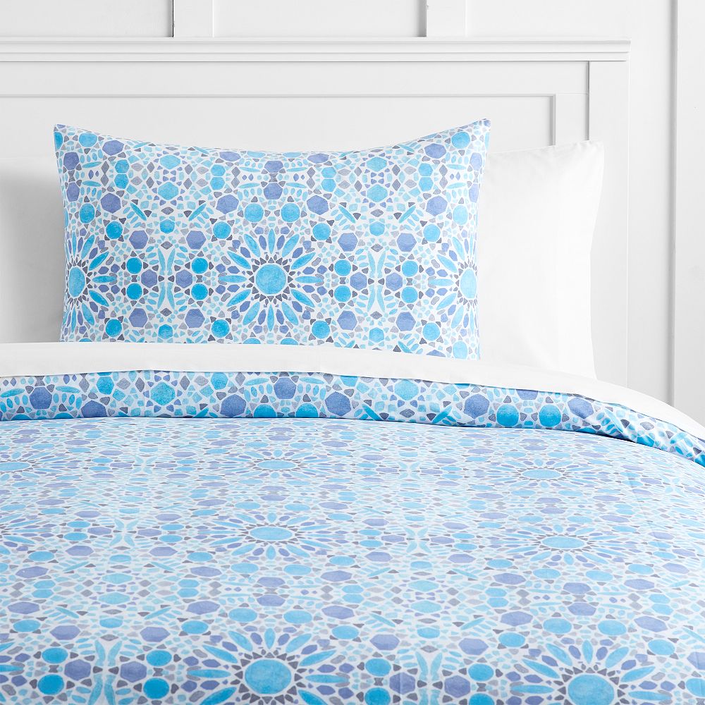 Watercolor Mosaic Duvet Cover