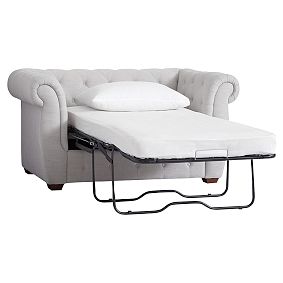 Chesterfield Chair & Half Sleeper (64&quot;)