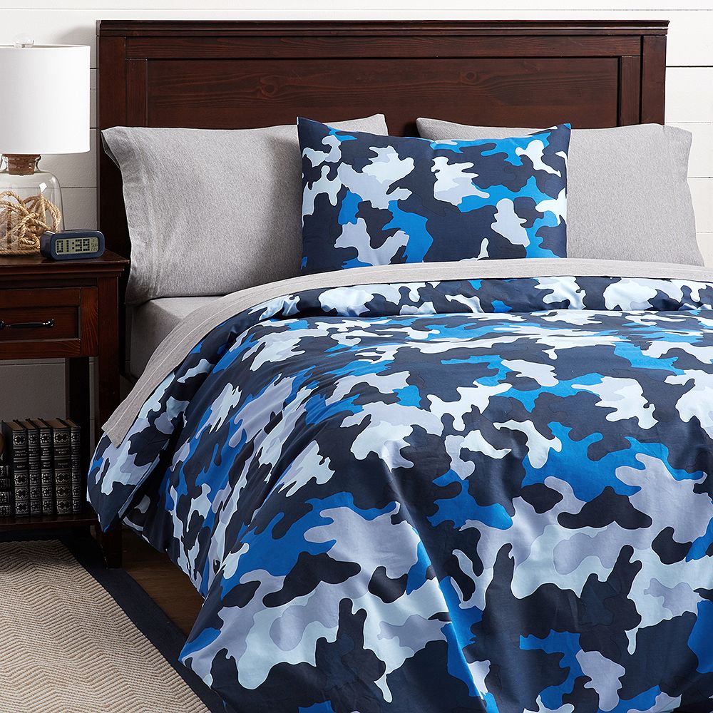 Classic Camo Duvet Cover &amp; Standard Sham