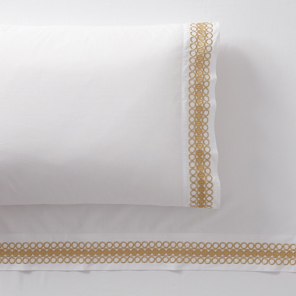 Lilly Pulitzer Organic Embroidered Trim Sheet Set