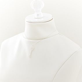 Monogram Key Pendant
