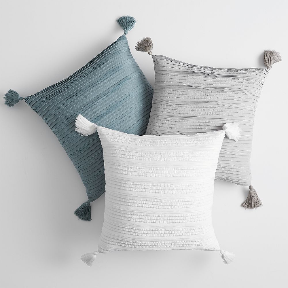 Pretty Pleats Pillow Cover