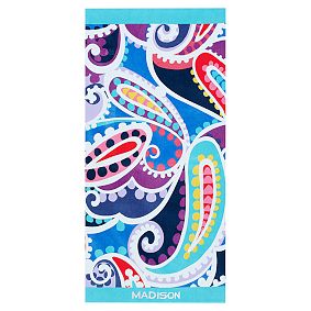 Paradise Paisley Beach Towel