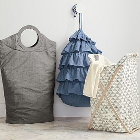 Ruffle Laundry Bag