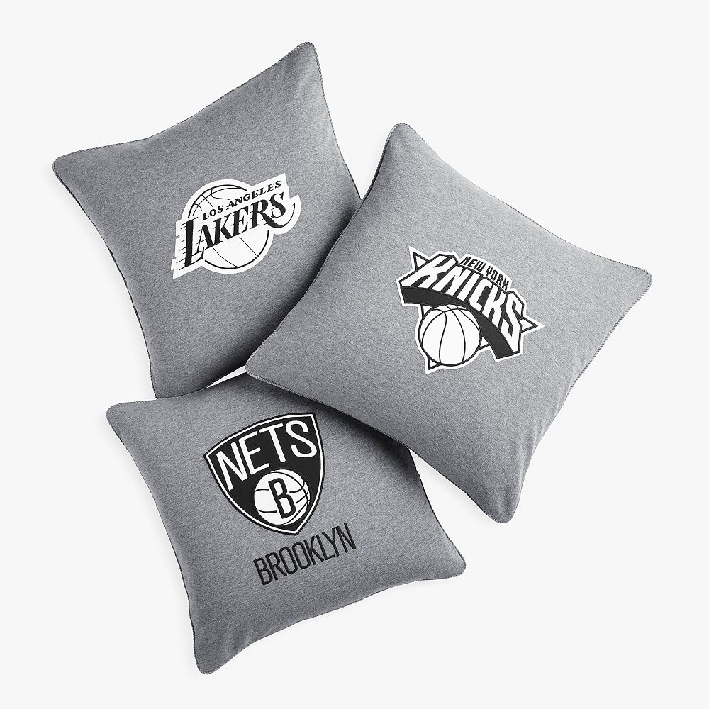 NBA Team Patch Pillow Cover