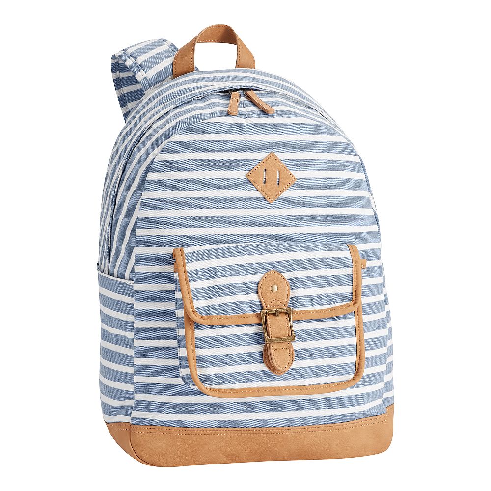 Northfield Light Blue Stripe Backpack
