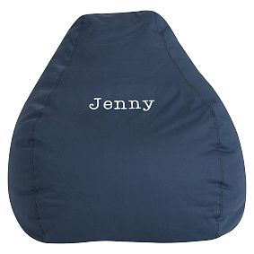 Small Teardrop Bean Chair, Navy