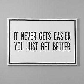 Easier Better Canvas Art, 42&quot;x28&quot;