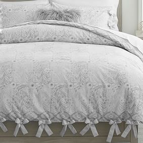 Flora Patchwork Organic Cotton Duvet Cover