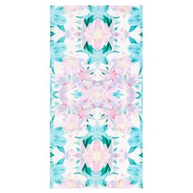 Kaleidoscope Floral Beach Towel