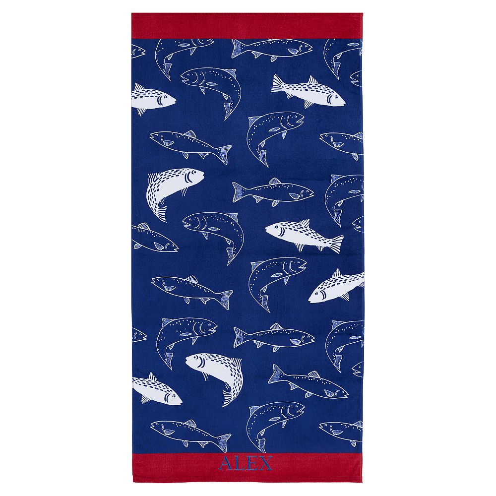 Ocean Fish Beach Towel