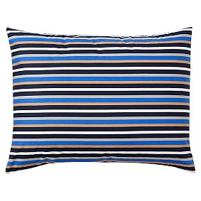 Stockholm Stripe Duvet Cover, Brigh Blue