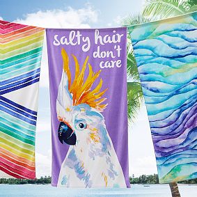 Salty Hair Beach Towel UPF 50+