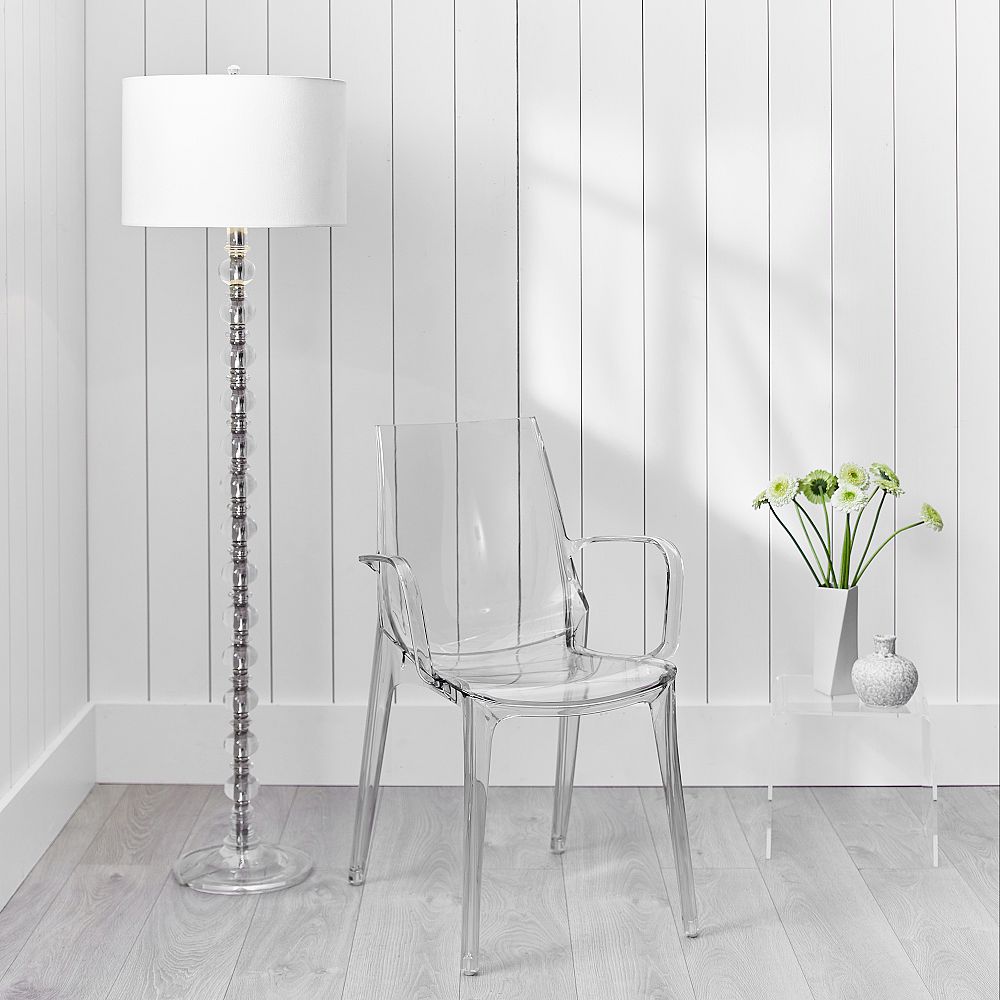 Penny Acrylic Arm &amp; Armless Chair
