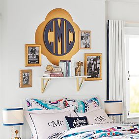 Wooden Cut-Out Block Monogram