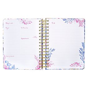 Lilly Pulitzer To-Do Planner, Kaleidoscope Coral