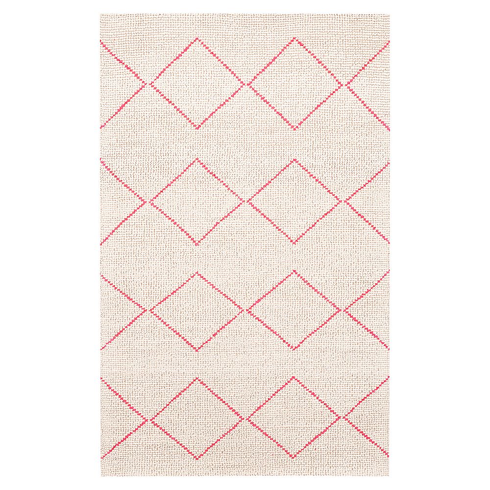 Neon Pop Diamond Shag Rug