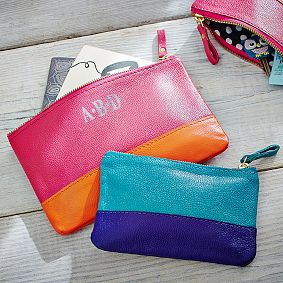 Caroline Leather Pouches