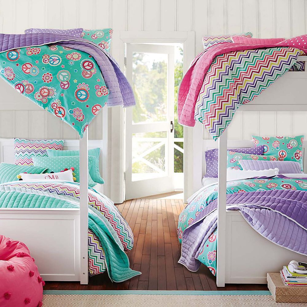 Color Me Zig Zag Duvet Cover
