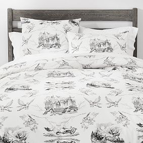 HARRY POTTER&#8482; Etched Scenes Duvet Cover