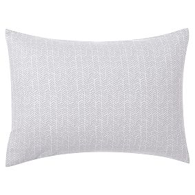 Herringbone Flannel Duvet Cover
