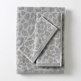 Leopard Bath Towel Set