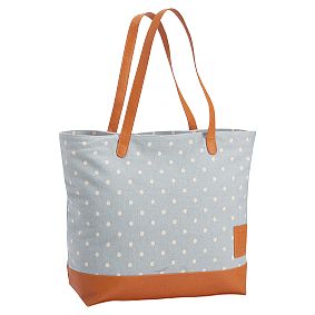 Northfield Gray Dot Tote