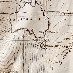 Vintage Atlas Tapestry