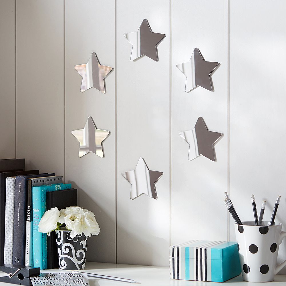 Acrylic Mirror Set, Stars