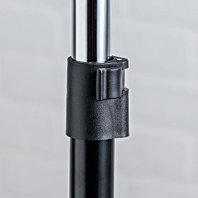 Single Tier Rolling Garment Rack
