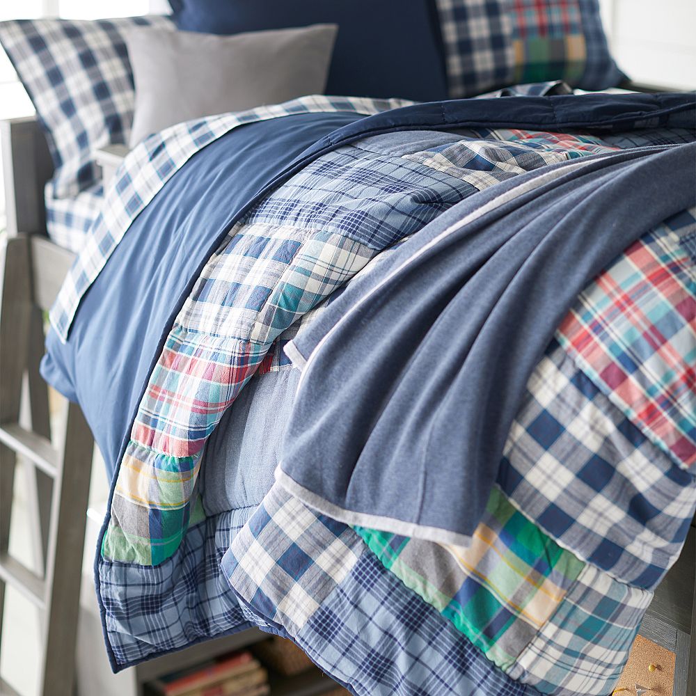 Havana Madras Patchwork Quilt