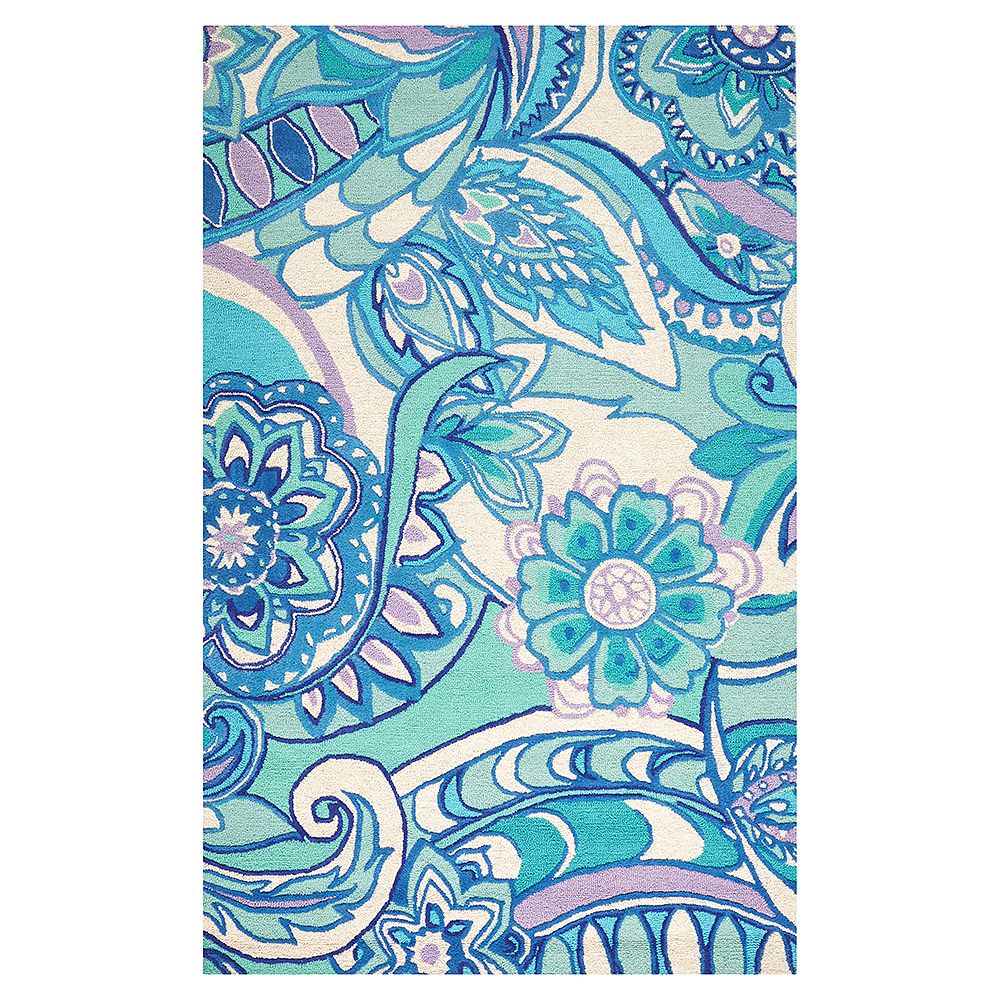 High-Def Paisley Rug