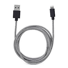 Kikkerland Cotton Braided Charging Cable