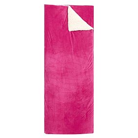 Sherpa Pop Sleeping Bag, Pink Magenta