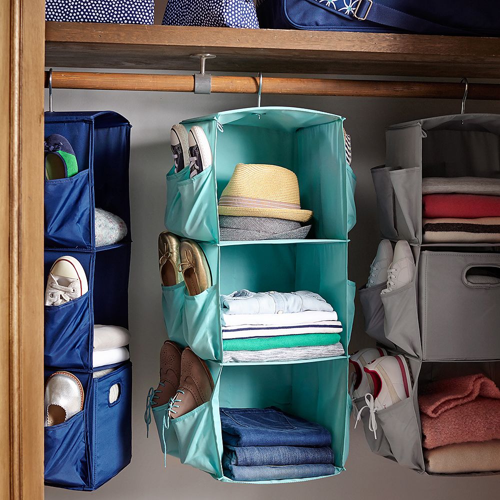 Rotating Hanging Closet Storage