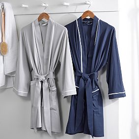 Solid Jersey Robe