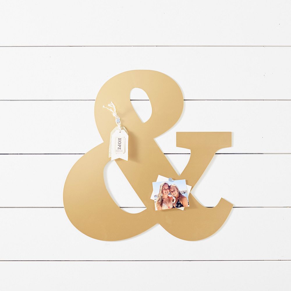 Ampersand Metal Photo Display