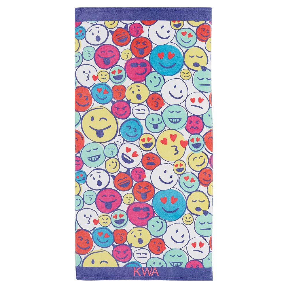 Emoji Beach Towel