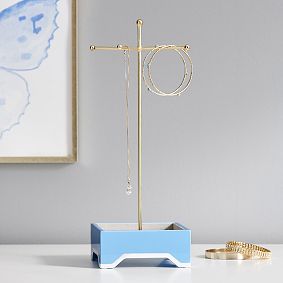 Ornate Lacquer Jewelry Stand