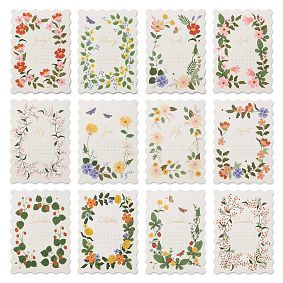 Rifle Paper Co. 2025 Strawberry Fields Brass Easel Calendar