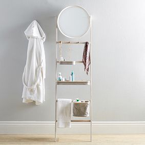 Wall Leaning Get-Ready Rack