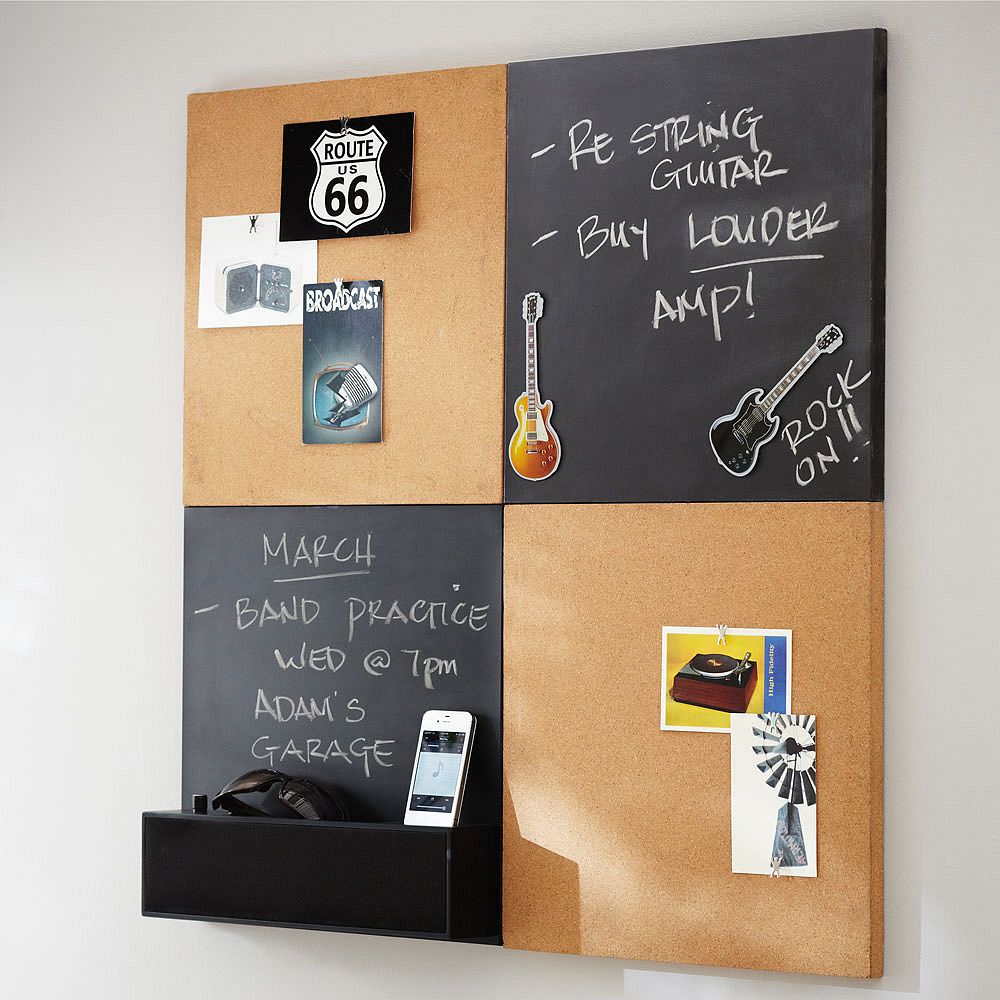 2x2 Speaker &amp; Corkboard Style Tile Set