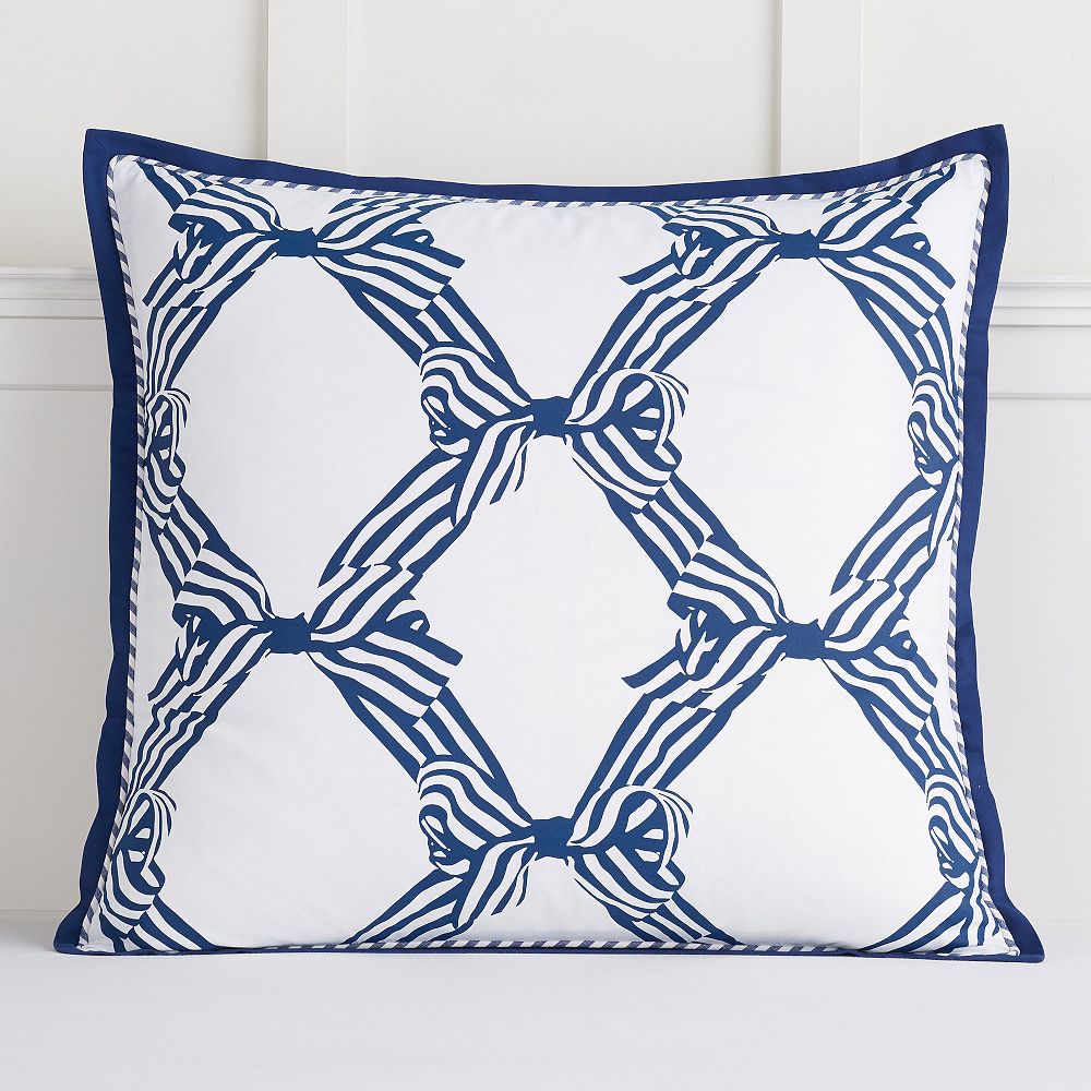 Bow Euro Pillow Cover