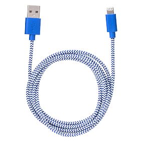 Kikkerland Cotton Braided Charging Cable
