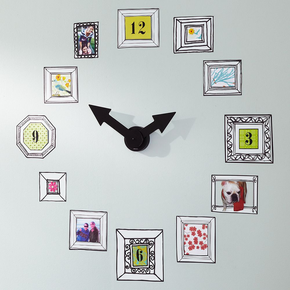 Picture Frame Clock Decal