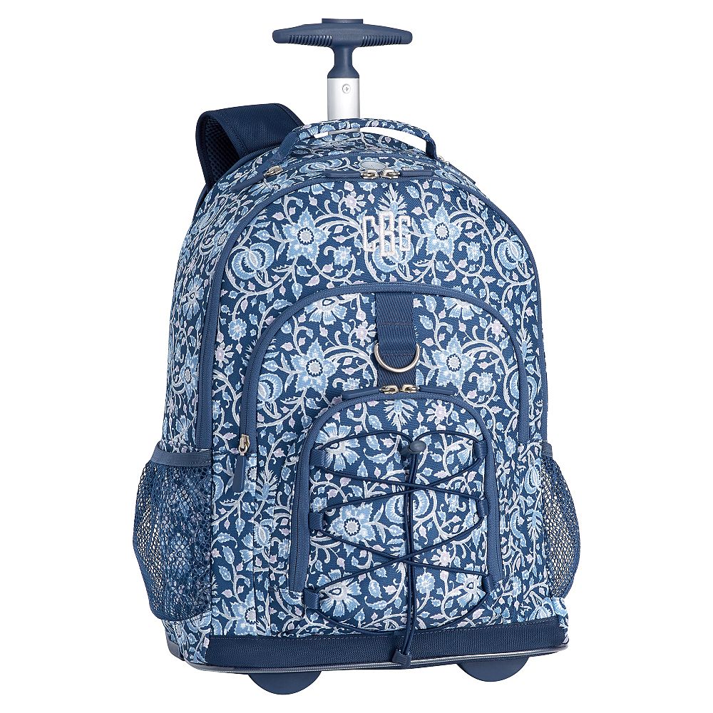 Gear-Up Anjolie Navy Rolling Backpack