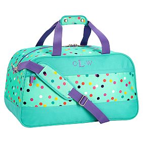 Jet-Set Pool Confetti Dot Duffle